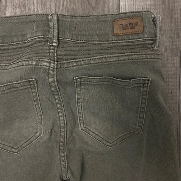 Zara Basic Olive Green Pants Sz.02 - Picture 4 of 7